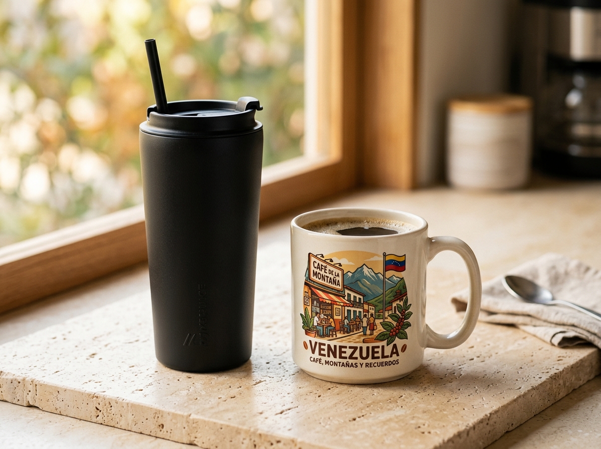 Vasos, tazas y térmicos nostálgicos